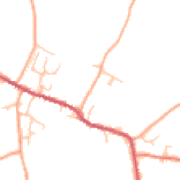 Daytime road noise heatmap for WS15 3BT