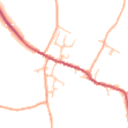 Daytime road noise heatmap for WS15 3DA