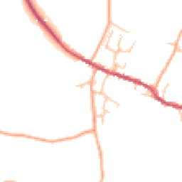 Daytime road noise heatmap for WS15 3DE