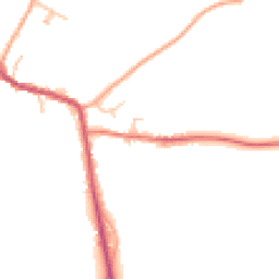 Daytime road noise heatmap for WS15 3DW