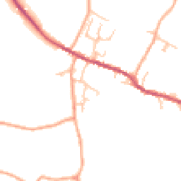 Daytime road noise heatmap for WS15 3EB
