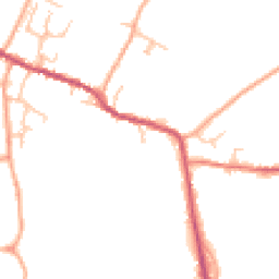 Daytime road noise heatmap for WS15 3FB