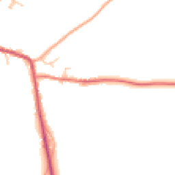 Daytime road noise heatmap for WS15 3FD