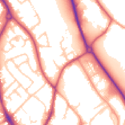 Daytime road noise heatmap for WS15 3JX
