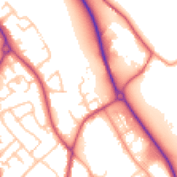 Daytime road noise heatmap for WS15 3JY