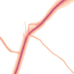 Daytime road noise heatmap for WS15 3NG