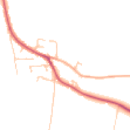 Daytime road noise heatmap for WS15 3QN