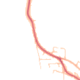 Daytime road noise heatmap for WS15 3RL