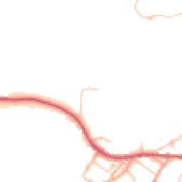Daytime road noise heatmap for WS15 4BA