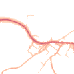 Daytime road noise heatmap for WS15 4BB