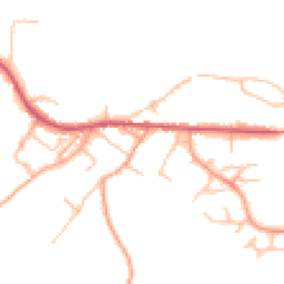 Daytime road noise heatmap for WS15 4BW