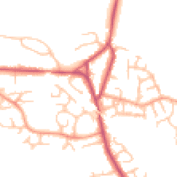 Daytime road noise heatmap for WS15 4DB
