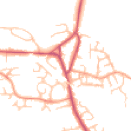 Daytime road noise heatmap for WS15 4DE
