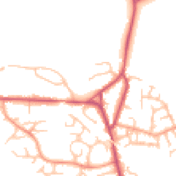 Daytime road noise heatmap for WS15 4DR
