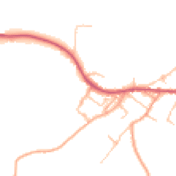 Daytime road noise heatmap for WS15 4HR