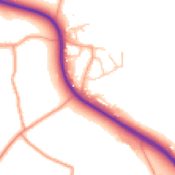 Daytime road noise heatmap for WS15 4PA
