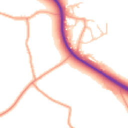 Daytime road noise heatmap for WS15 4QW