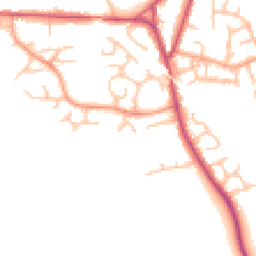 Daytime road noise heatmap for WS15 4TG