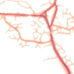 Daytime road noise heatmap for WS15 4TP