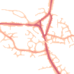 Daytime road noise heatmap for WS15 4TS