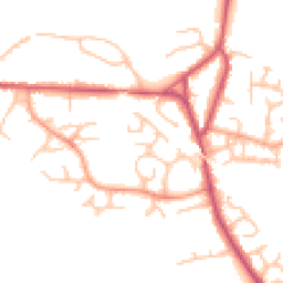 Daytime road noise heatmap for WS15 4TU