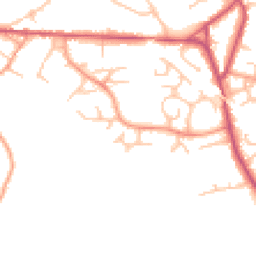 Daytime road noise heatmap for WS15 4UZ