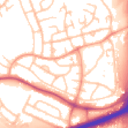Daytime road noise heatmap for WS2 0AY