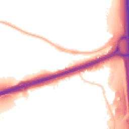 Night-time road noise heatmap for WS2 0BE