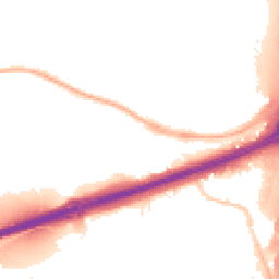 Night-time road noise heatmap for WS2 0BF