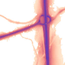 Night-time road noise heatmap for WS2 0BT