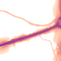 Night-time road noise heatmap for WS2 0BZ
