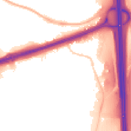 Night-time road noise heatmap for WS2 0DG