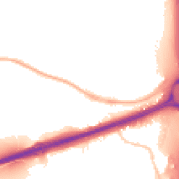 Night-time road noise heatmap for WS2 0DX