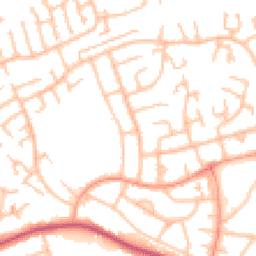 Daytime road noise heatmap for WS2 0EL