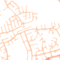 Daytime road noise heatmap for WS2 0EP