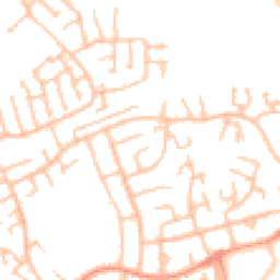 Daytime road noise heatmap for WS2 0ES