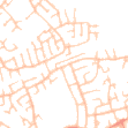 Daytime road noise heatmap for WS2 0EW