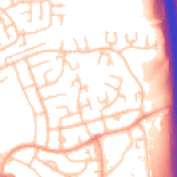 Daytime road noise heatmap for WS2 0JR