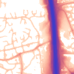Daytime road noise heatmap for WS2 0LH