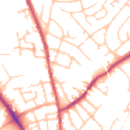 Daytime road noise heatmap for WS2 7BH