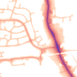 Daytime road noise heatmap for WS2 7FA