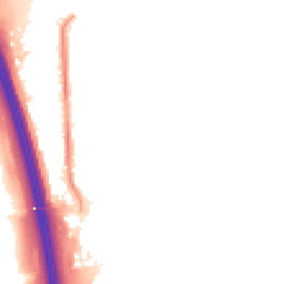 Night-time road noise heatmap for WS2 7JF