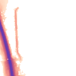 Night-time road noise heatmap for WS2 7JG