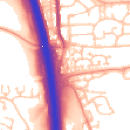 Daytime road noise heatmap for WS2 7JN