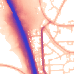 Daytime road noise heatmap for WS2 7LW