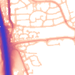 Daytime road noise heatmap for WS2 7RL