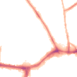 Night-time road noise heatmap for WS2 8JA