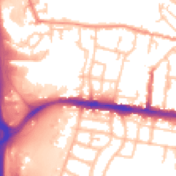 Daytime road noise heatmap for WS2 8SQ