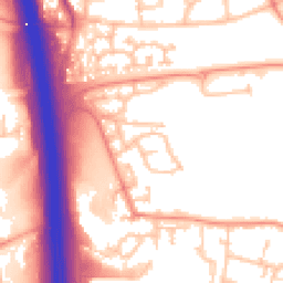 Daytime road noise heatmap for WS2 8TU