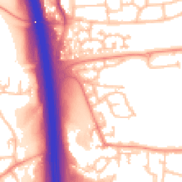 Daytime road noise heatmap for WS2 8TZ